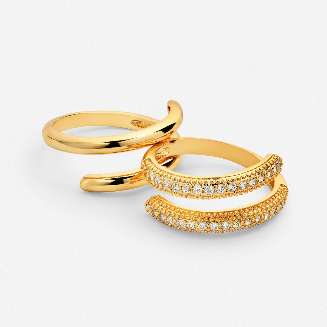 Cincin Bertumpuk Léa