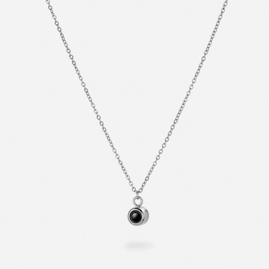 Kalung Foto Lingkaran Pribadi