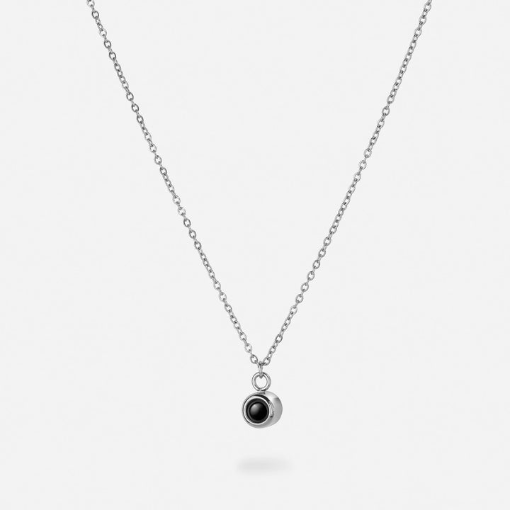 Kalung Foto Lingkaran Pribadi