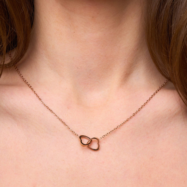 Kalung Dua Hati Personalisasi