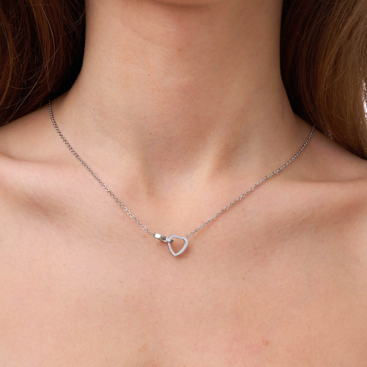 Kalung Dua Hati Personalisasi