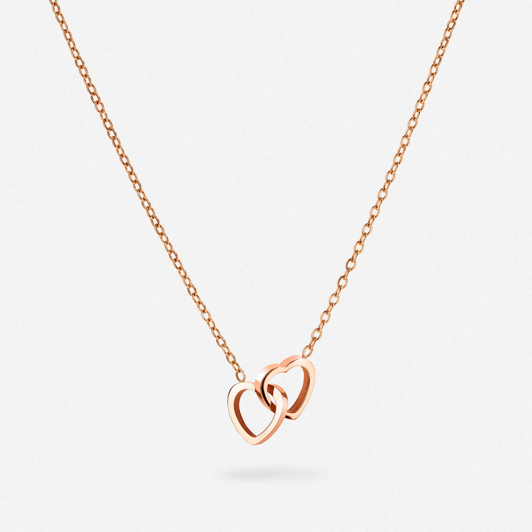 Kalung Dua Hati Personalisasi