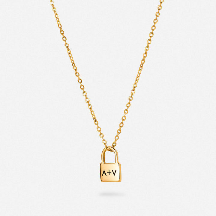 Kalung Gembok Personalisasi